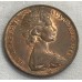 AUSTRALIA 1981 . TWO 2 CENTS COIN . FRILLED NECK LIZARD